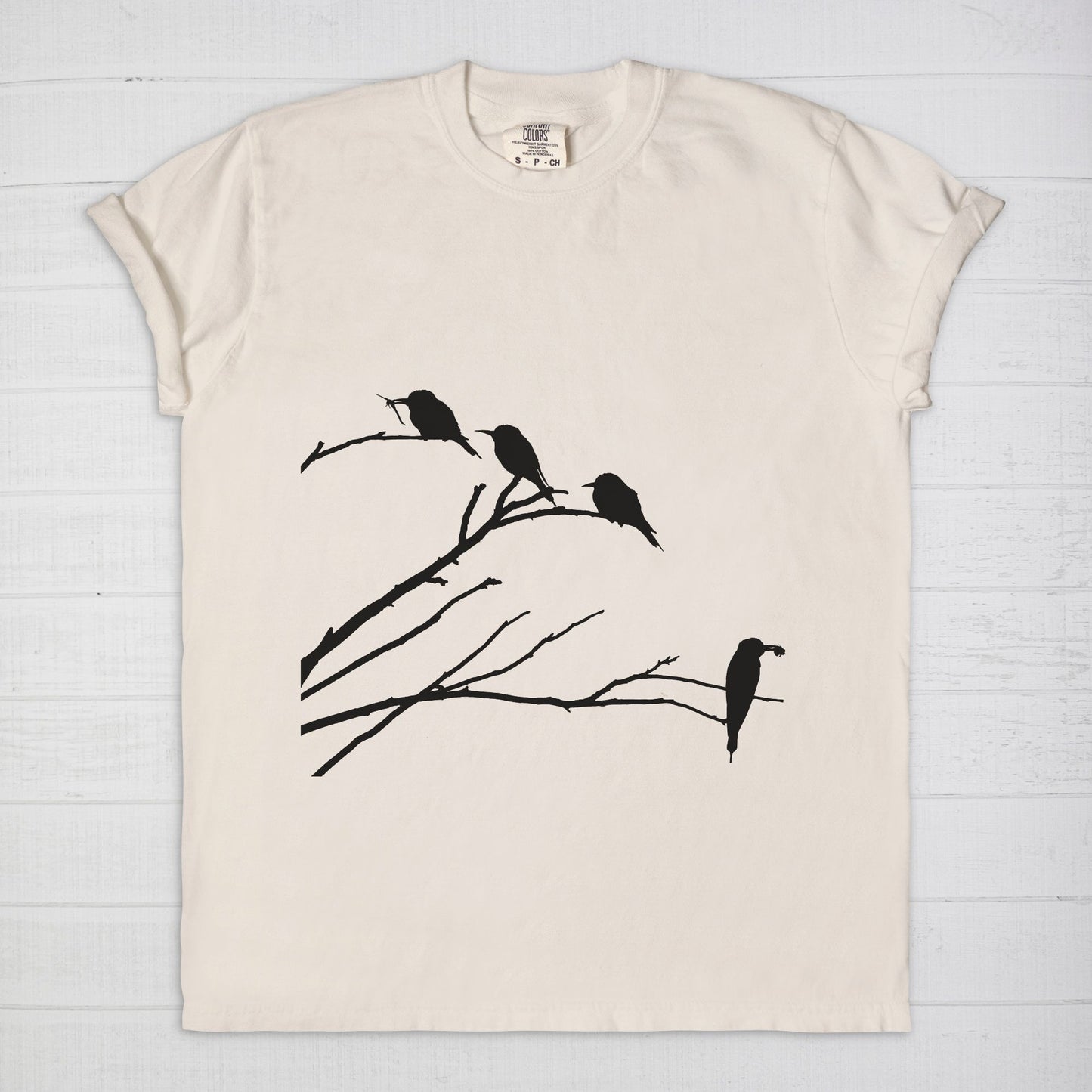 Bird Lunch Comfort Color Tee