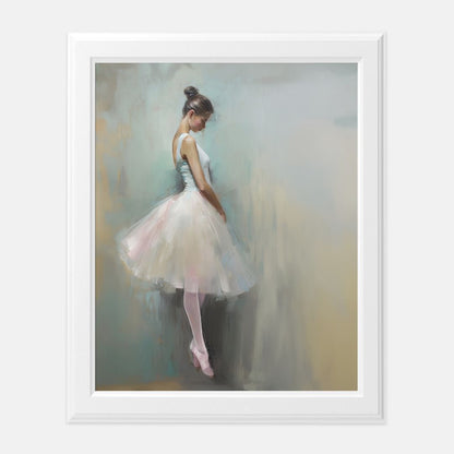 Ballerina Contemplation Print 8 x10