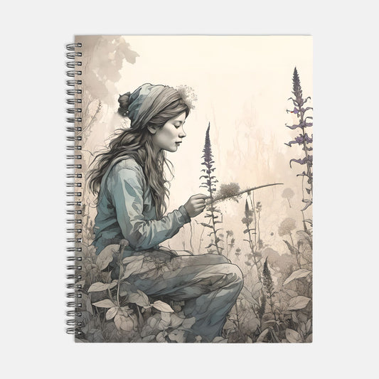 Wild Reflections Journal Notebook Hardcover Spiral 8.5 x 11