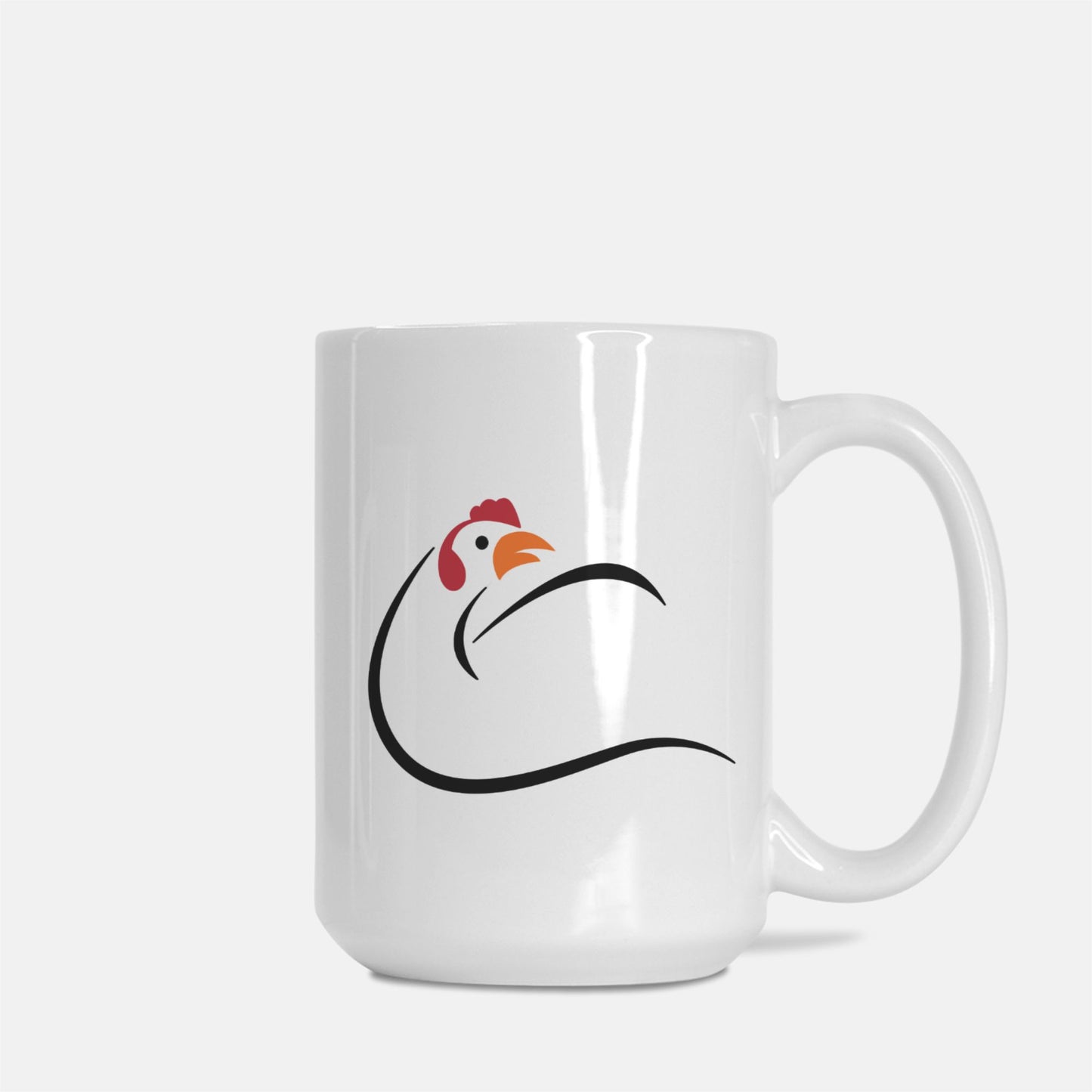 Chicken Tracks Mug Deluxe