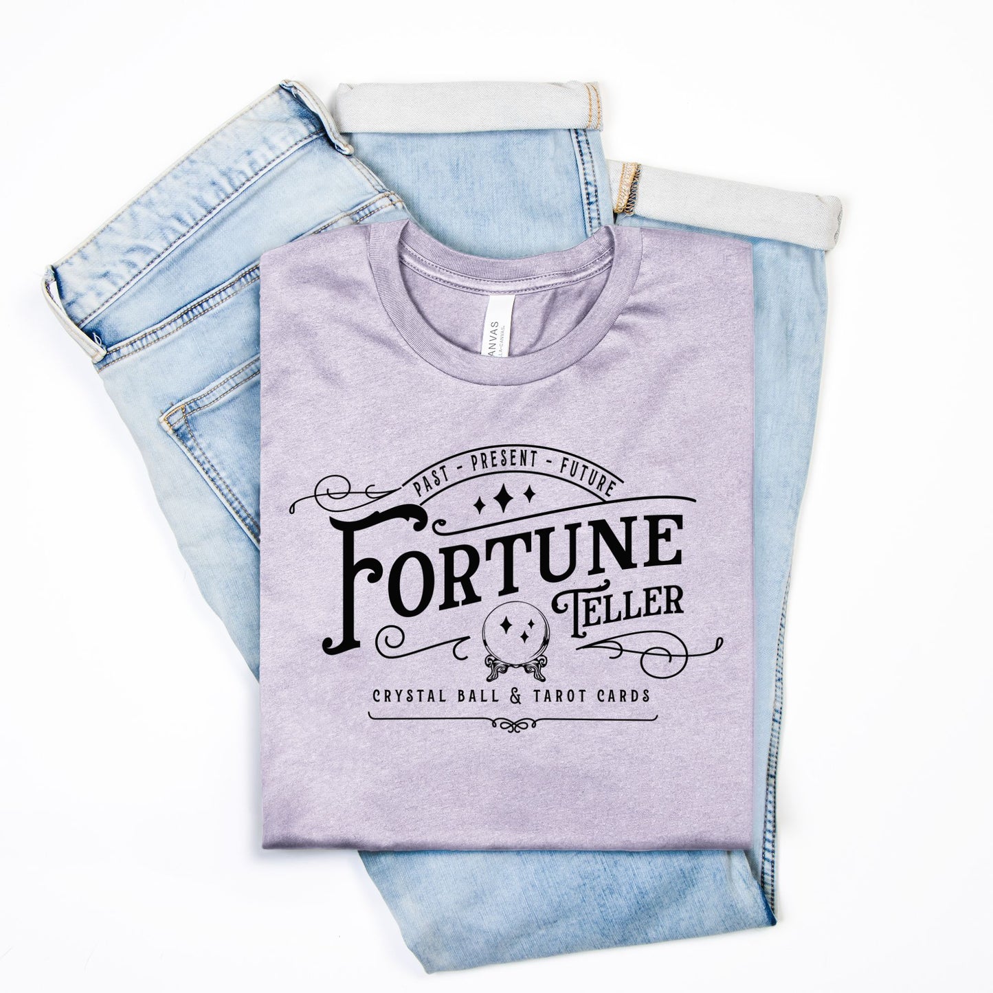Fortune Teller Tee Lavender Dust