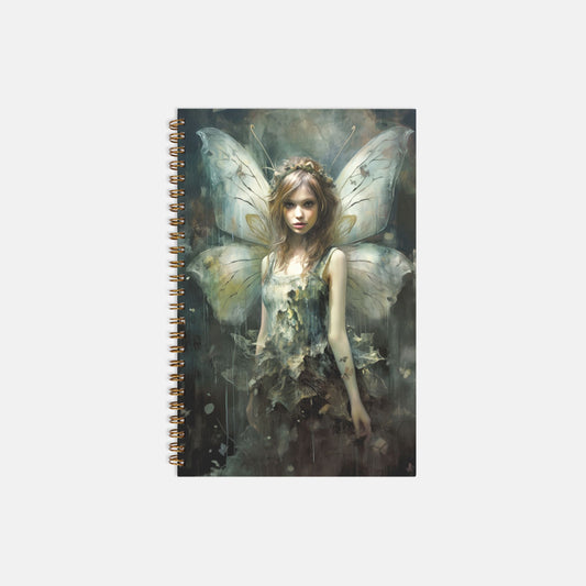 Ethereal Fairy Journal Notebook Hardcover Spiral 5.5 x 8.5