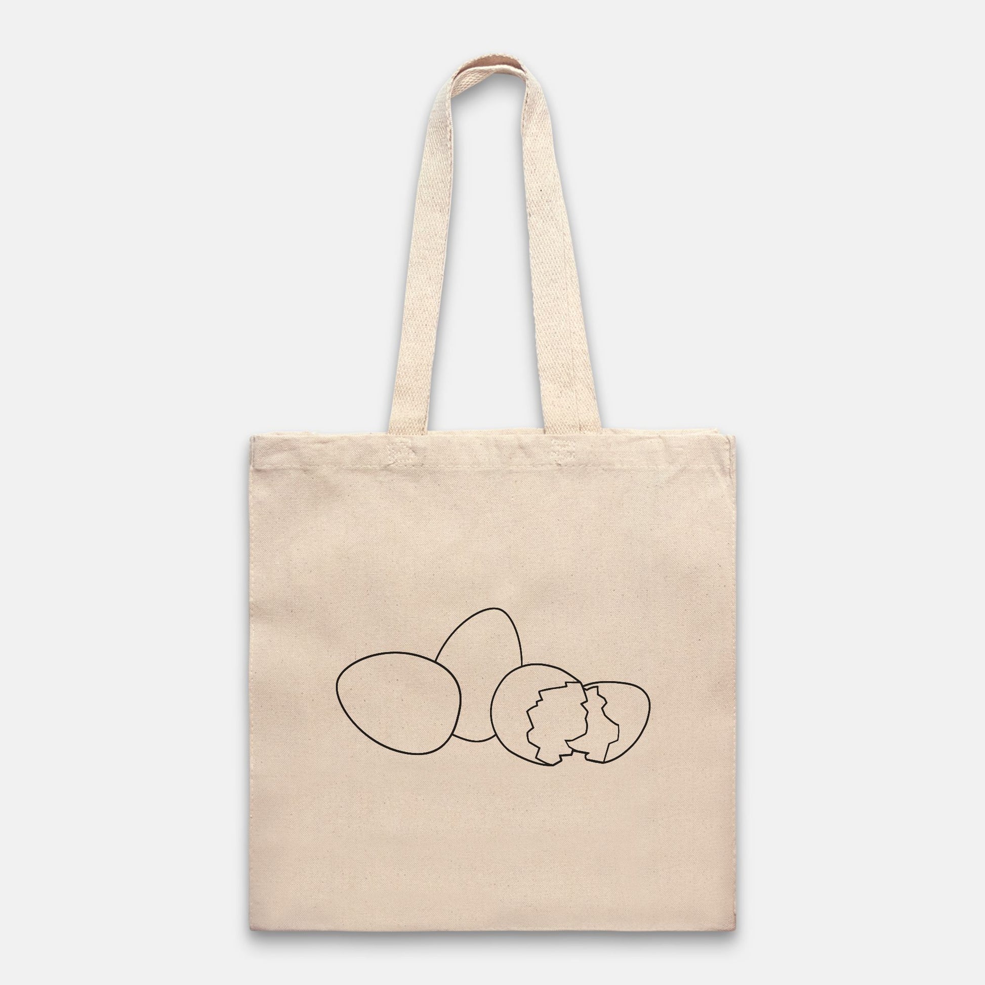Tote Bag Heavy Cluster of Chicken Eggs