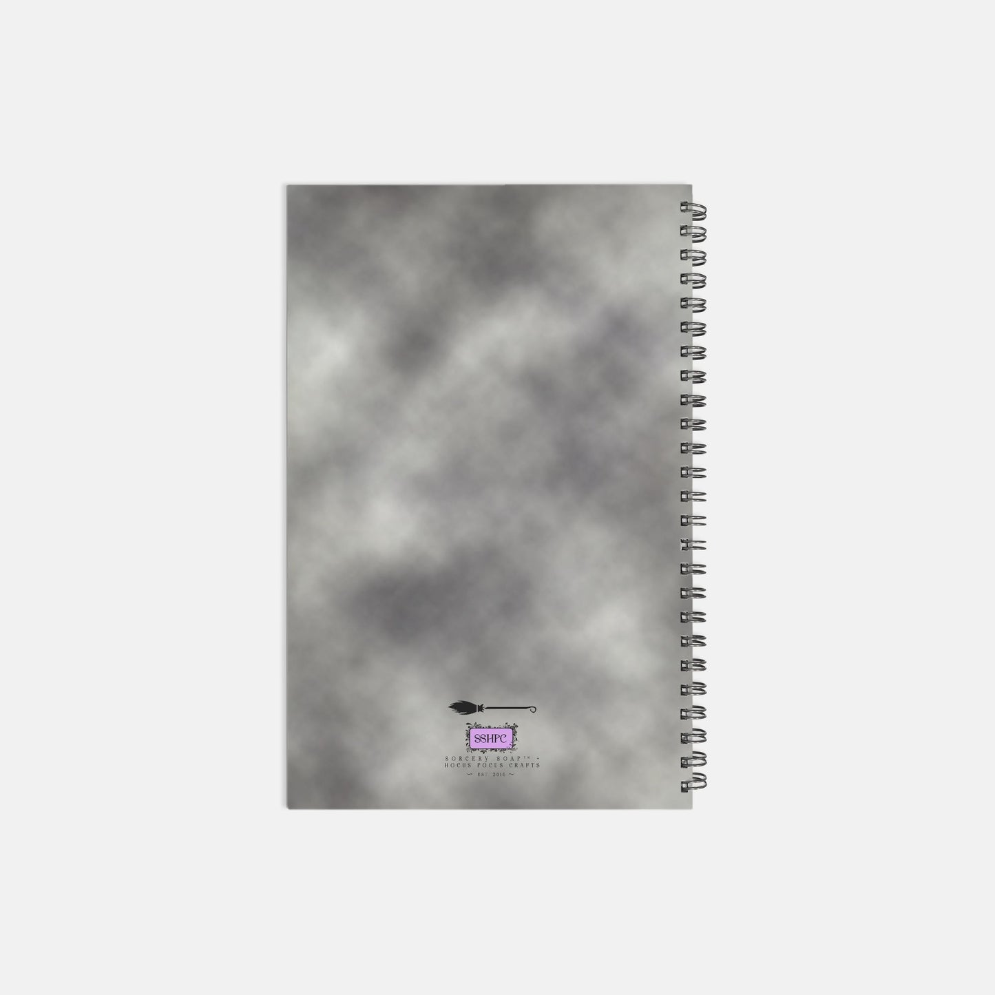 Witch Mist Journal Notebook Hardcover Spiral 5.5 x 8.5