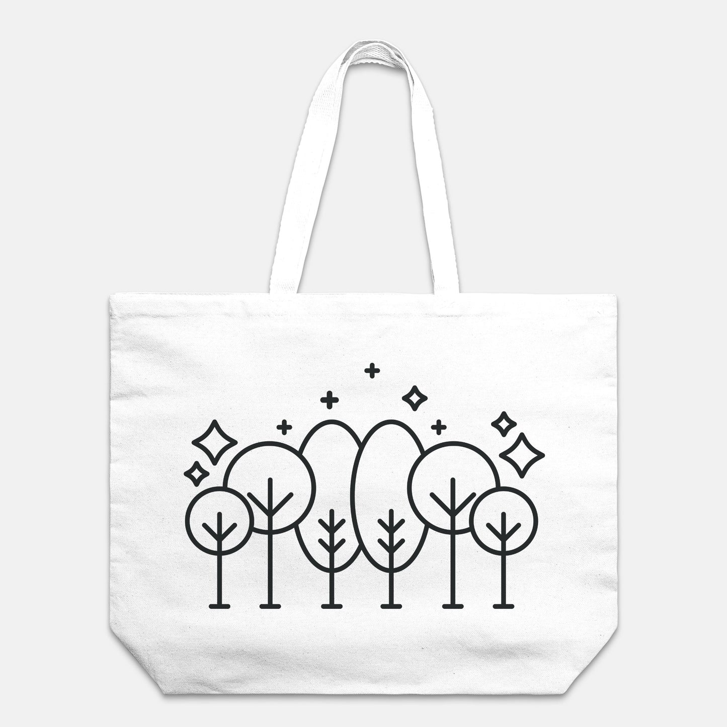 Bold Forest Oversized Tote