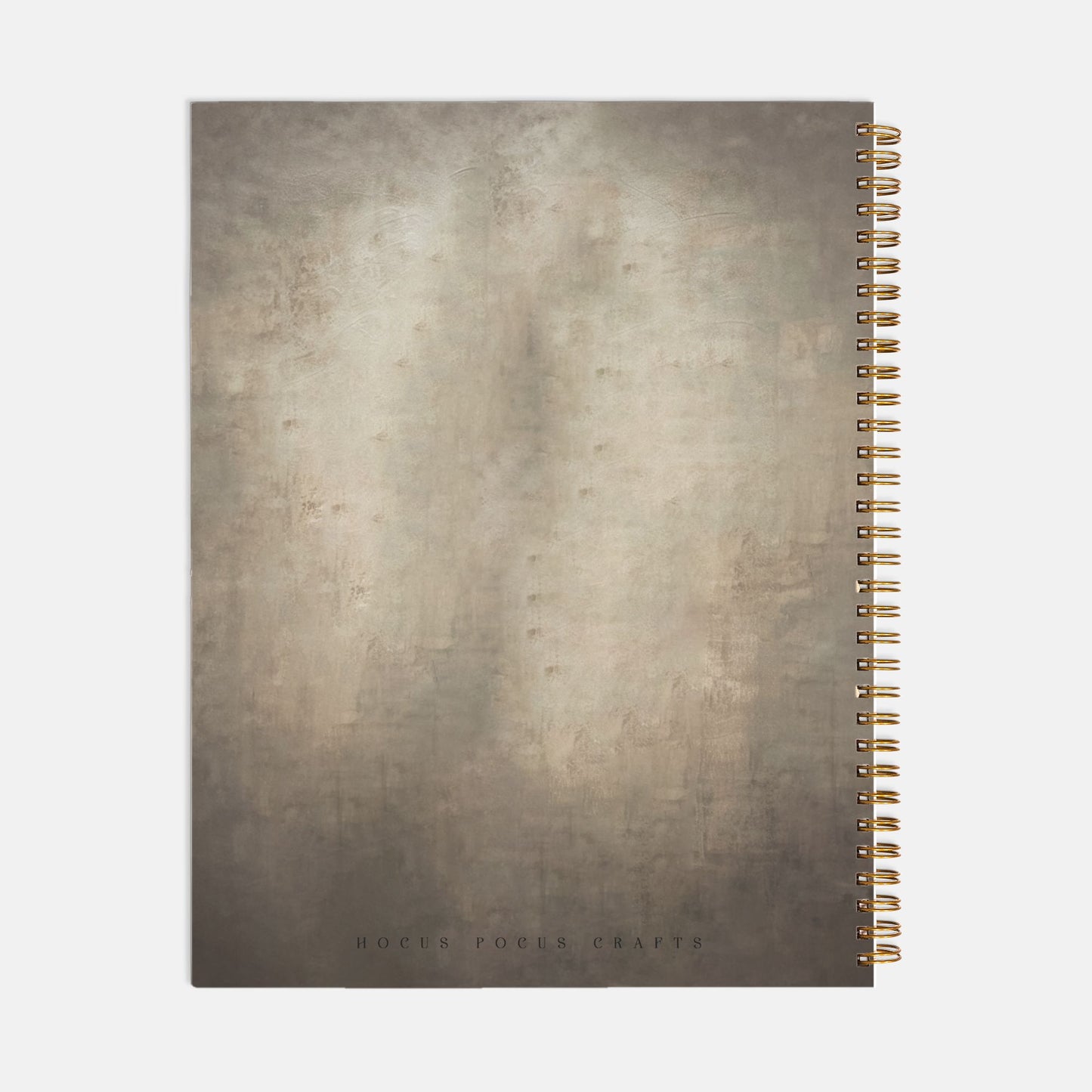 Solitary Witch Notebook Hardcover Spiral 8.5 x 11