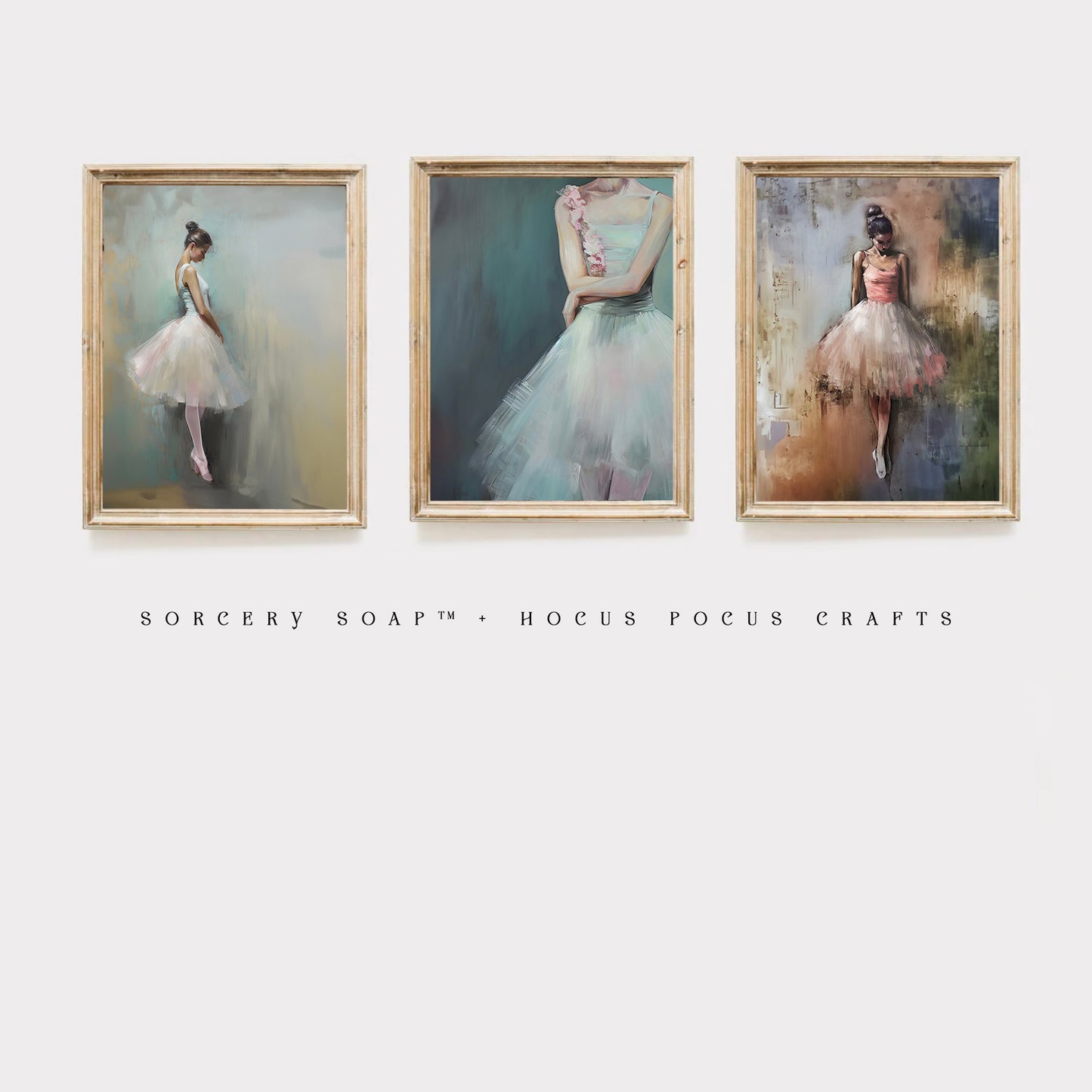 Ballerina Contemplation Poster - 24" x 36"