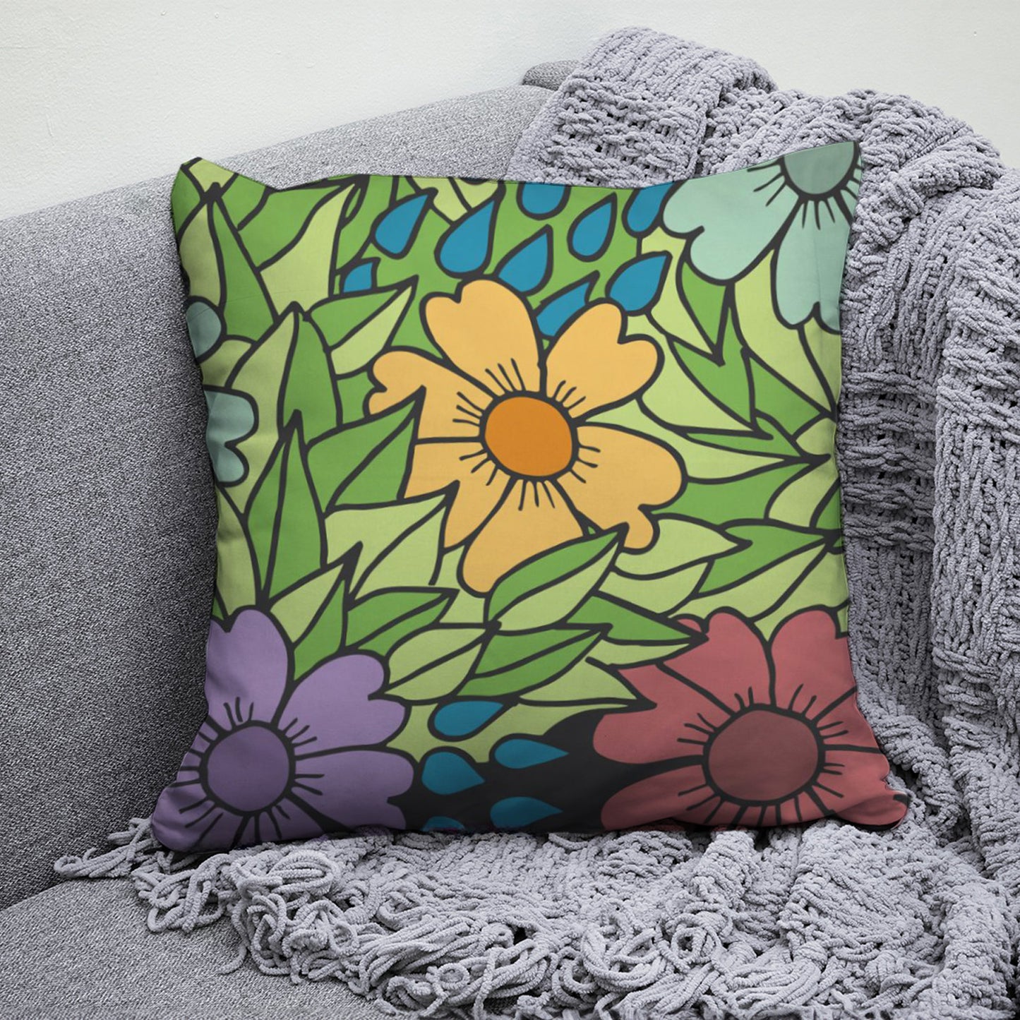 Blossom Artisan Pillow Case 20 Inch