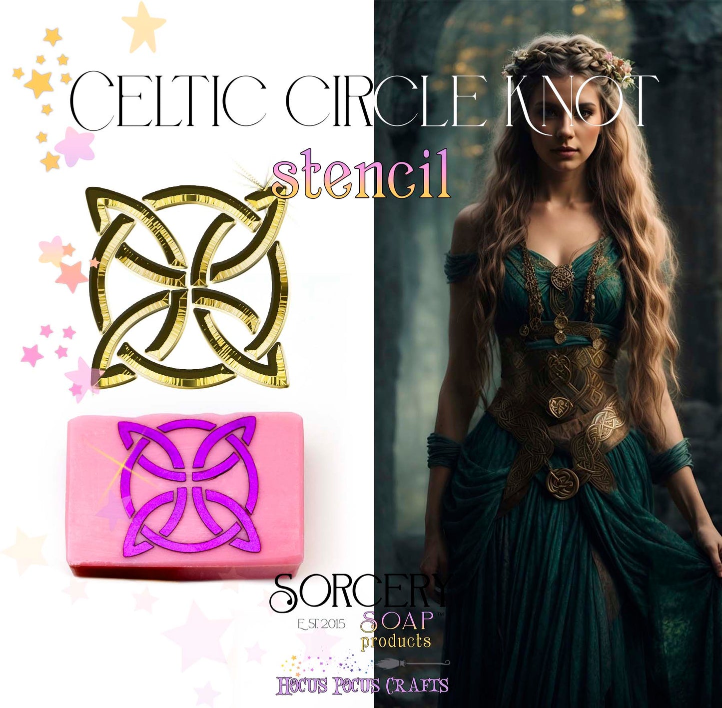 Celtic Knot Stencils