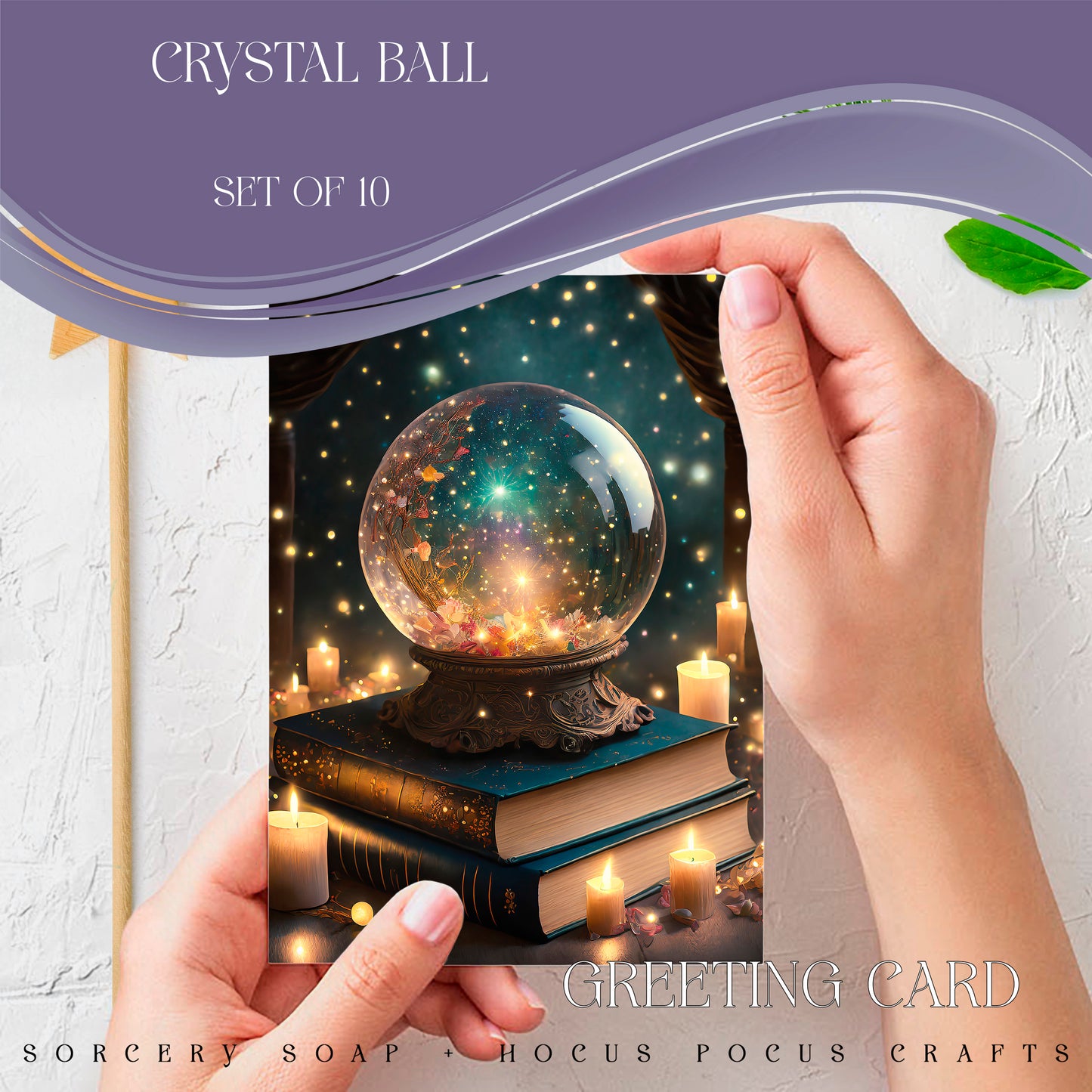 Crystal Ball Greeting Card