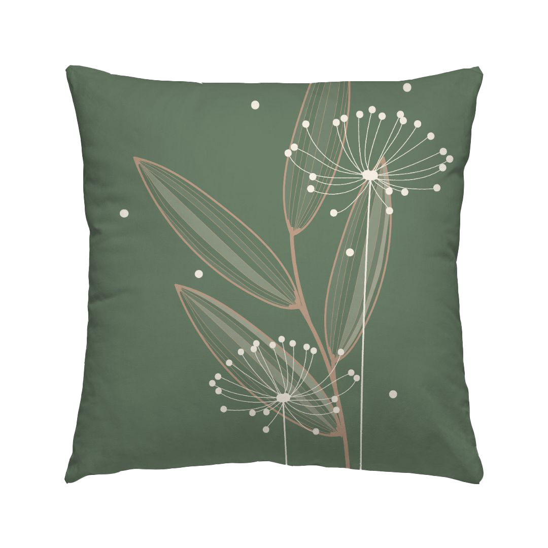 Dandelion Artisan Pillow Case 20 Inch