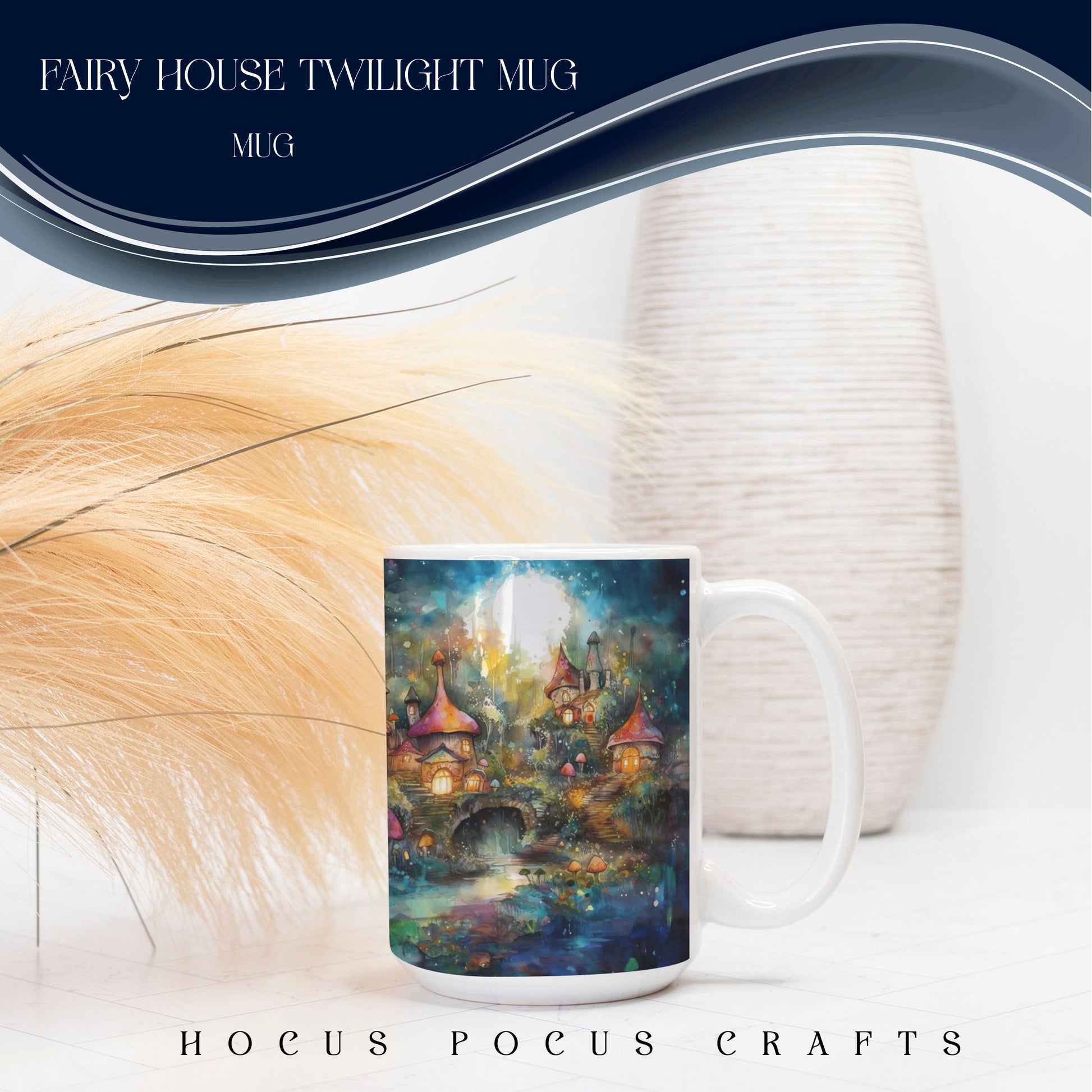 Fairy House Twilight Mug