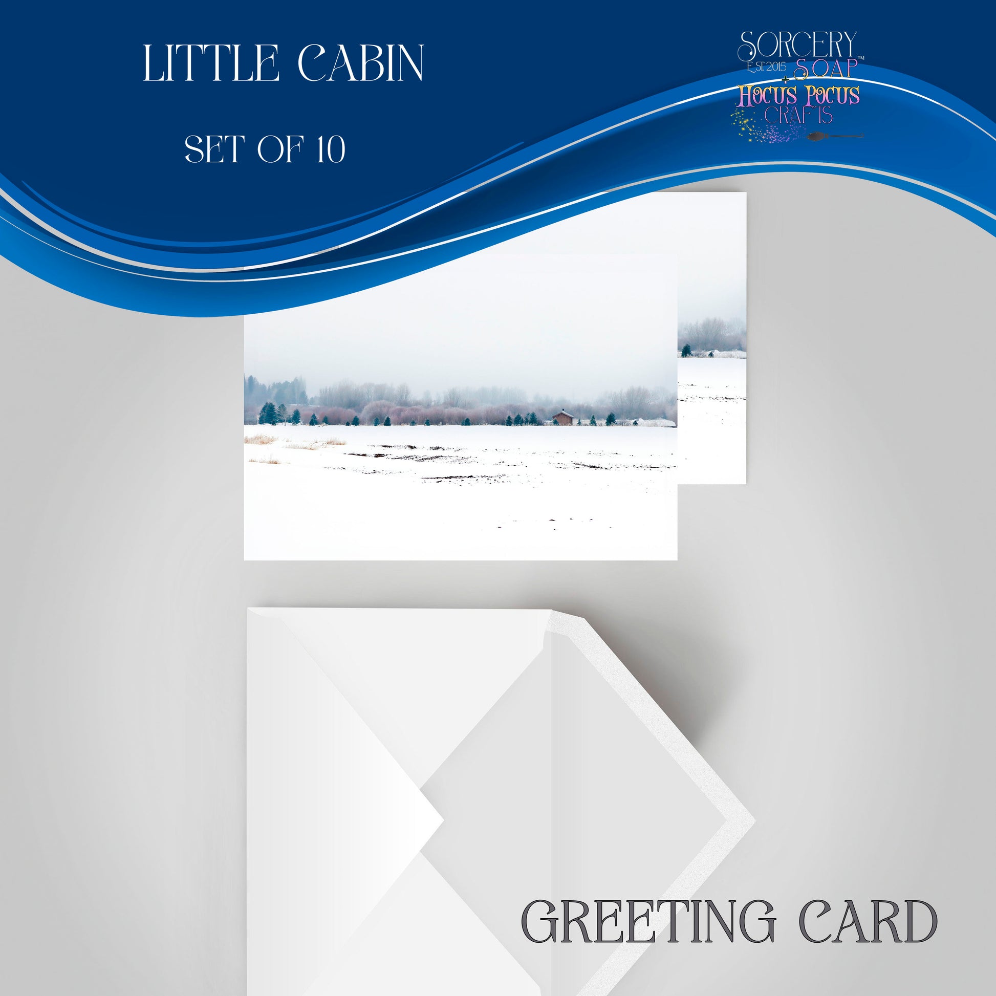 Little Cabin Greeting Card