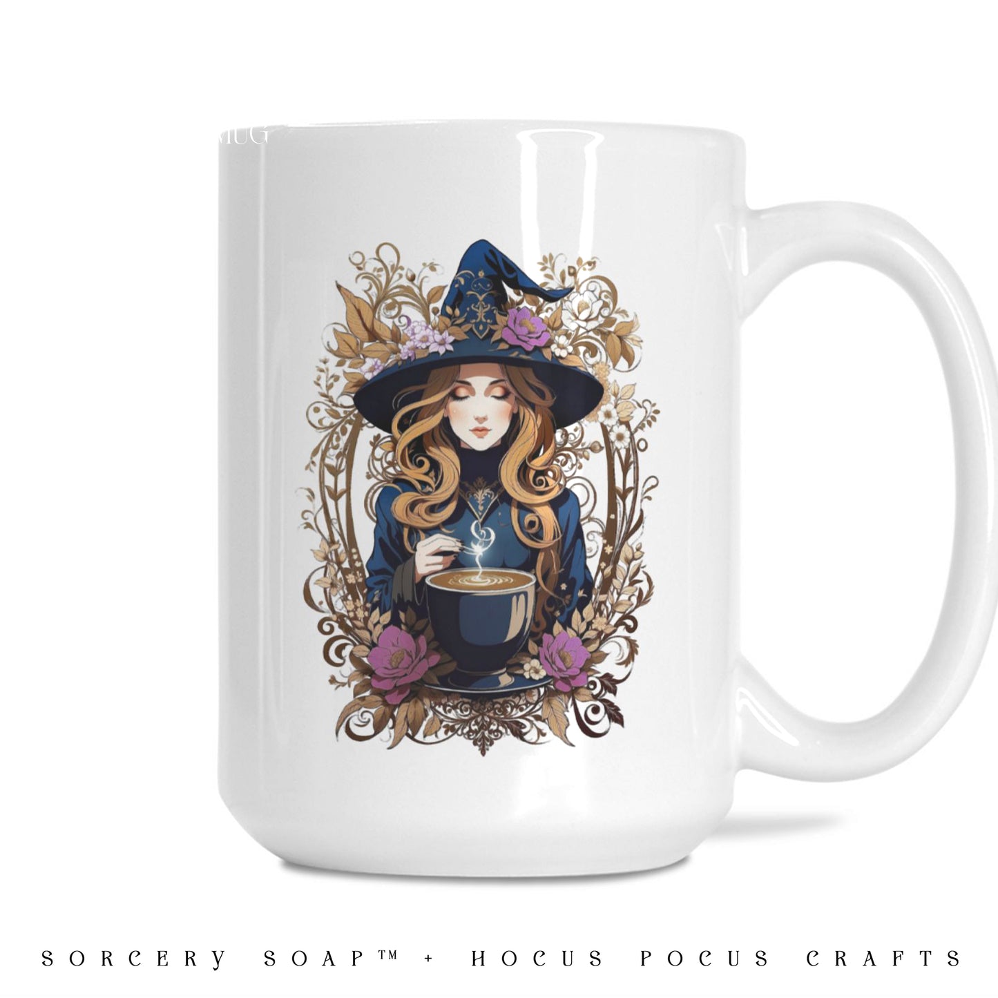 The Witch Is In Mug Deluxe 15 oz.