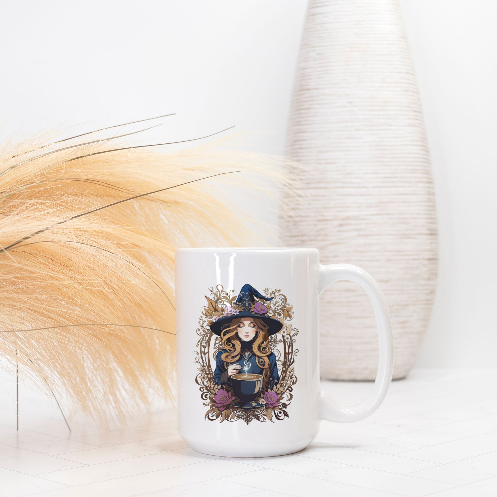 The Witch Is In Mug Deluxe 15 oz.