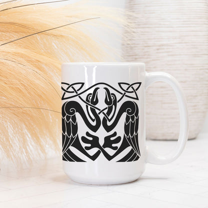 Celtic Knots : Horse and Eagle Mug