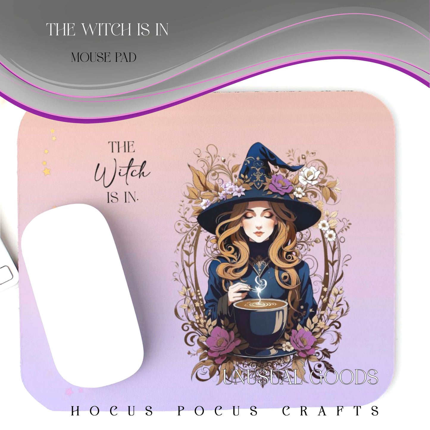 The Witch is In Mouse Pad 