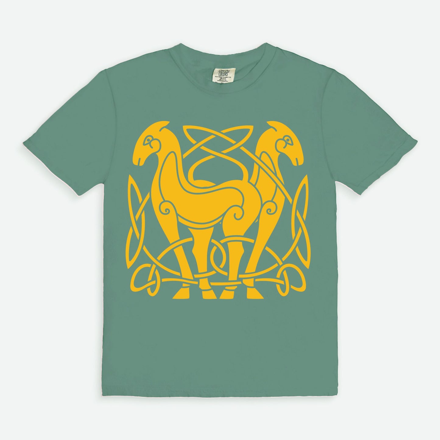 Celtic Horse Epona  Design Tshirt by Sorcery Soap + Hocus Pocus Craft