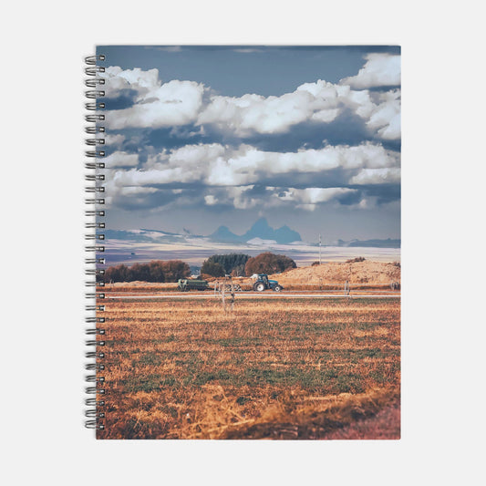 End Of Season Journal Notebook Hardcover Spiral 8.5 x 11