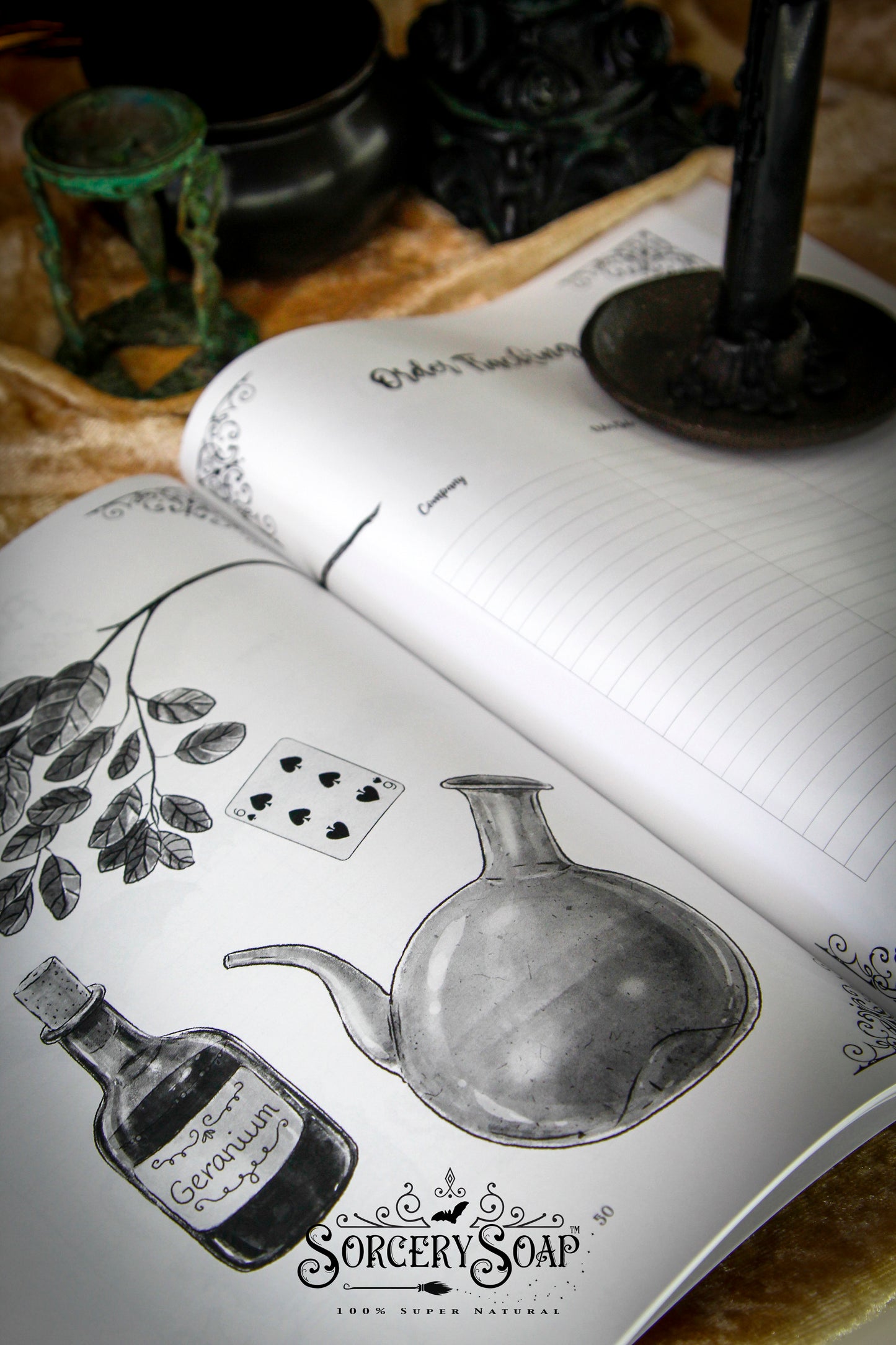 Soap Dough Recipe Book of Light and Shadow Vol. 1 - PRINT