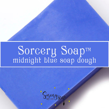 midnight blue soap dough