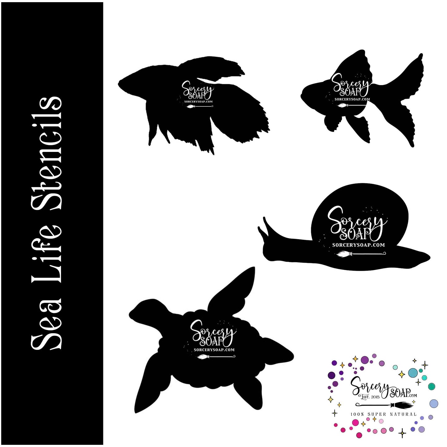 Sea Life Stencils