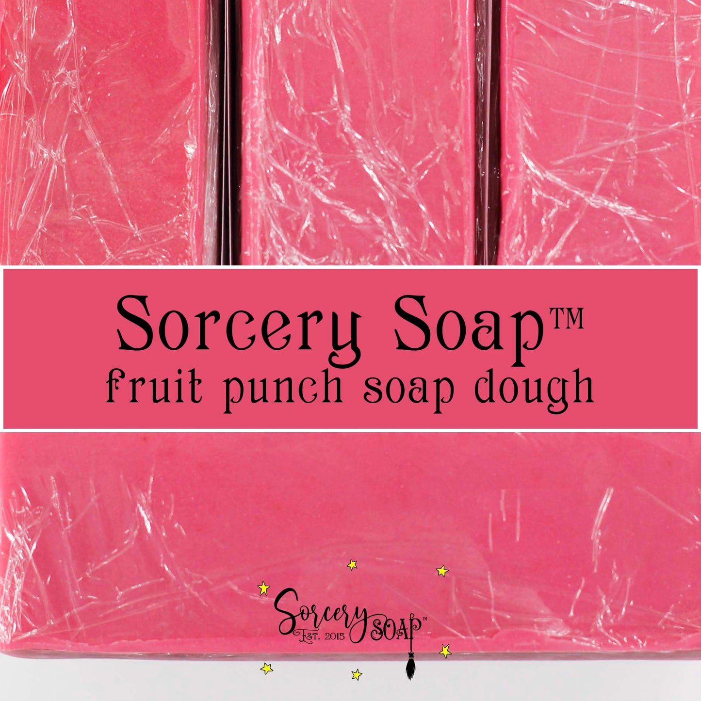 fruit punch red soap dough