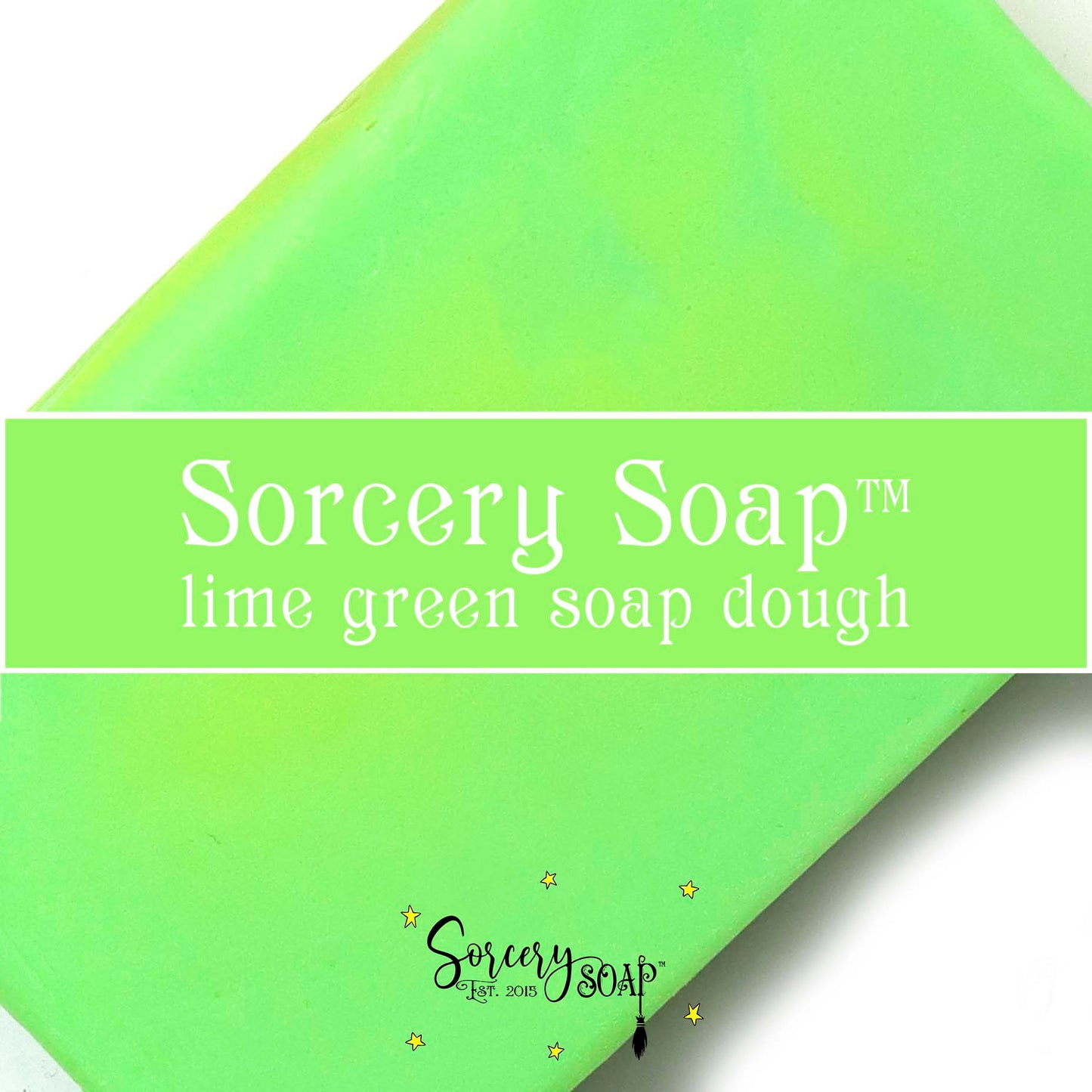 Lime Green Soap Dough