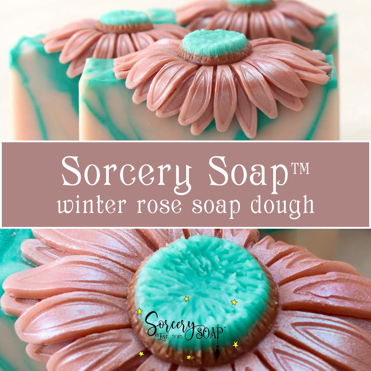 Winter Rose Soap Dough