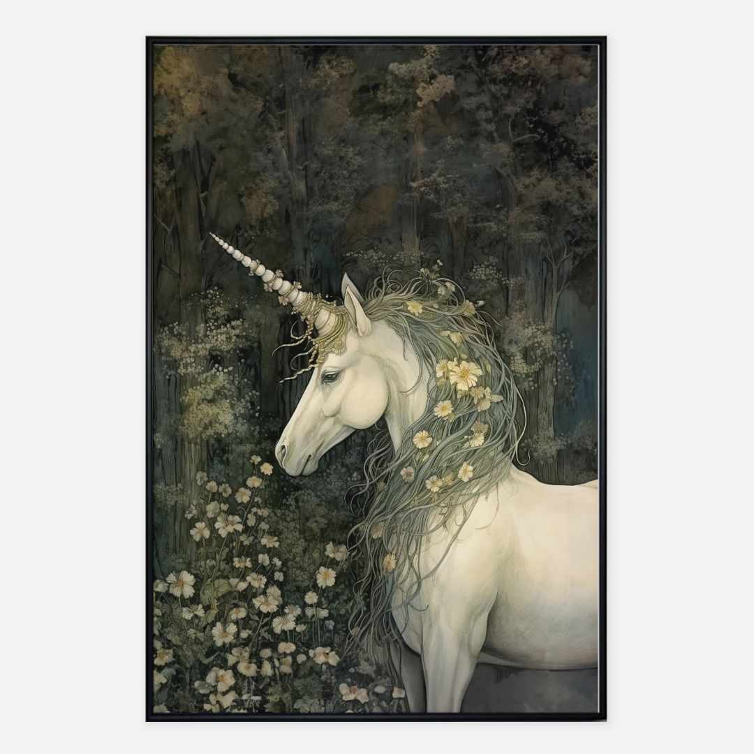 Enchanted Unicorn Print - 18" x 24"