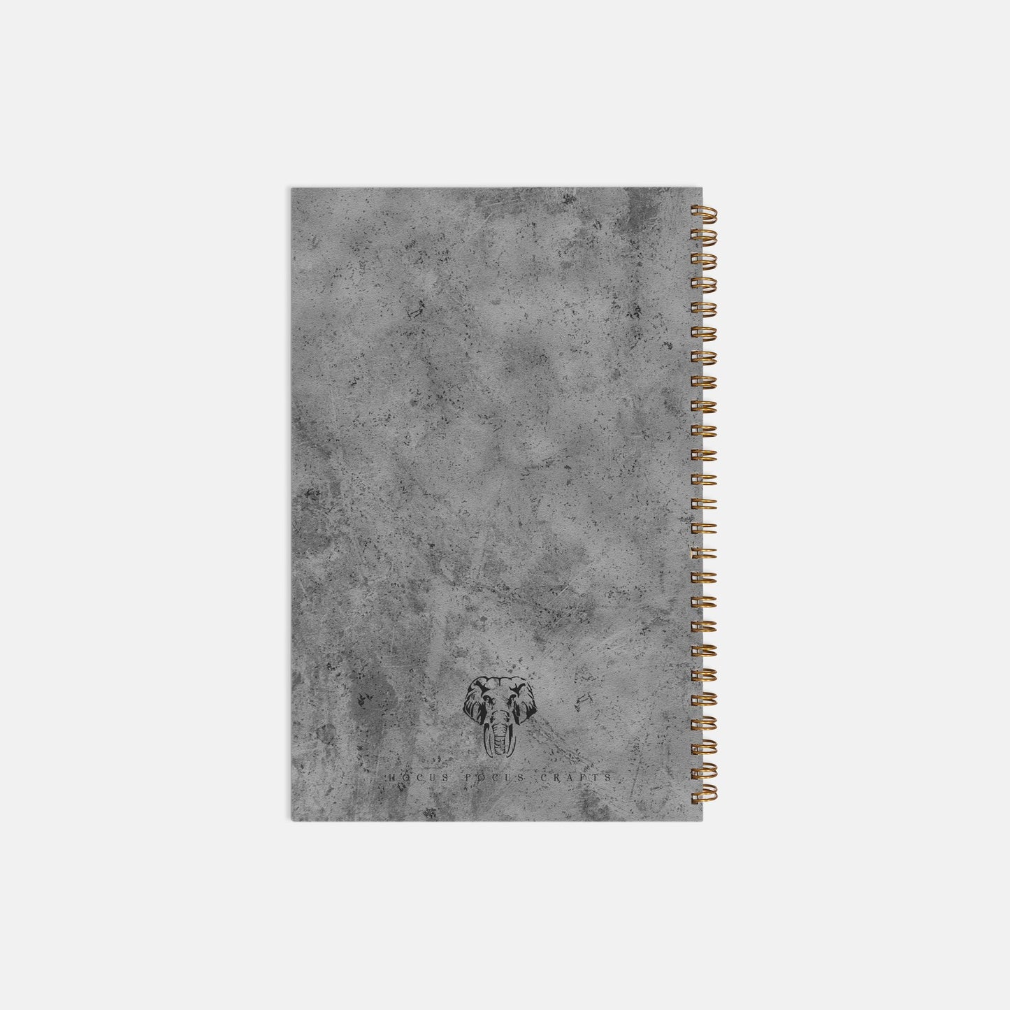 Ganesh Elephant Journal Notebook Hardcover Spiral 5.5 x 8.5