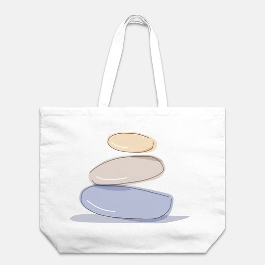 Tranquil Pathways Yoga Oversized Tote