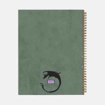 Natural Enchantment Journal Notebook Hardcover Spiral 8.5 x 11