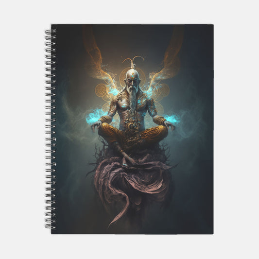 Enlightened Sage journal Notebook Hardcover Spiral 8.5 x 11