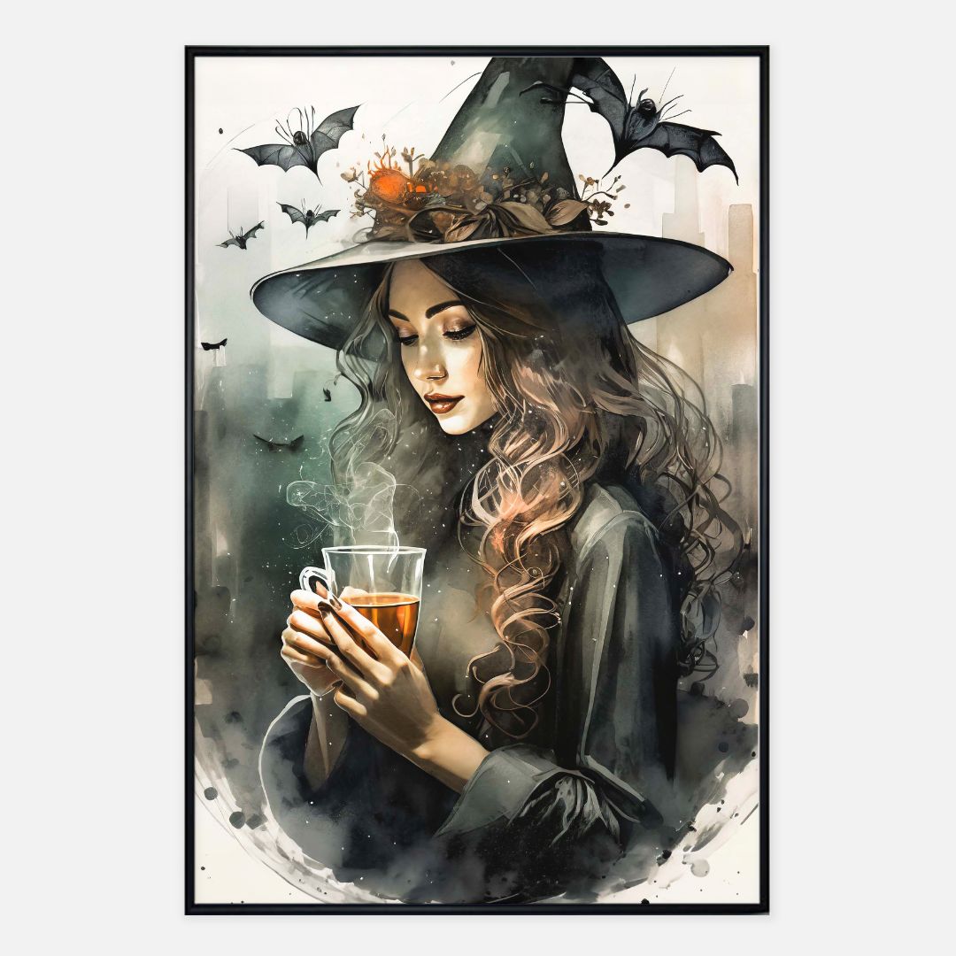 Tea Witch Print 