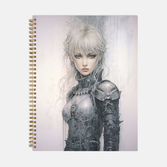 Dragon Rider Journal Notebook Hardcover Spiral 8.5 x 11