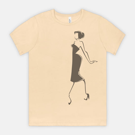 Glamours Pencil Dress Tee