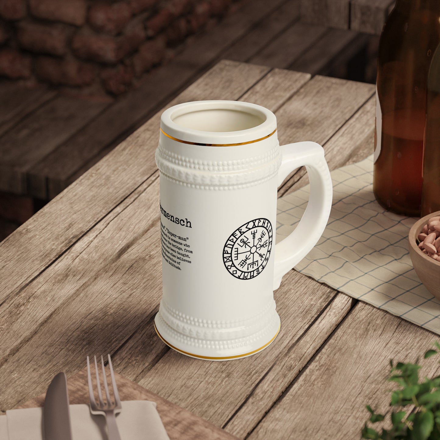 Ubermensch Beer Stein Mug