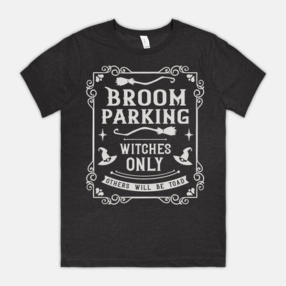 Broom Parking Witchy T-shirt 