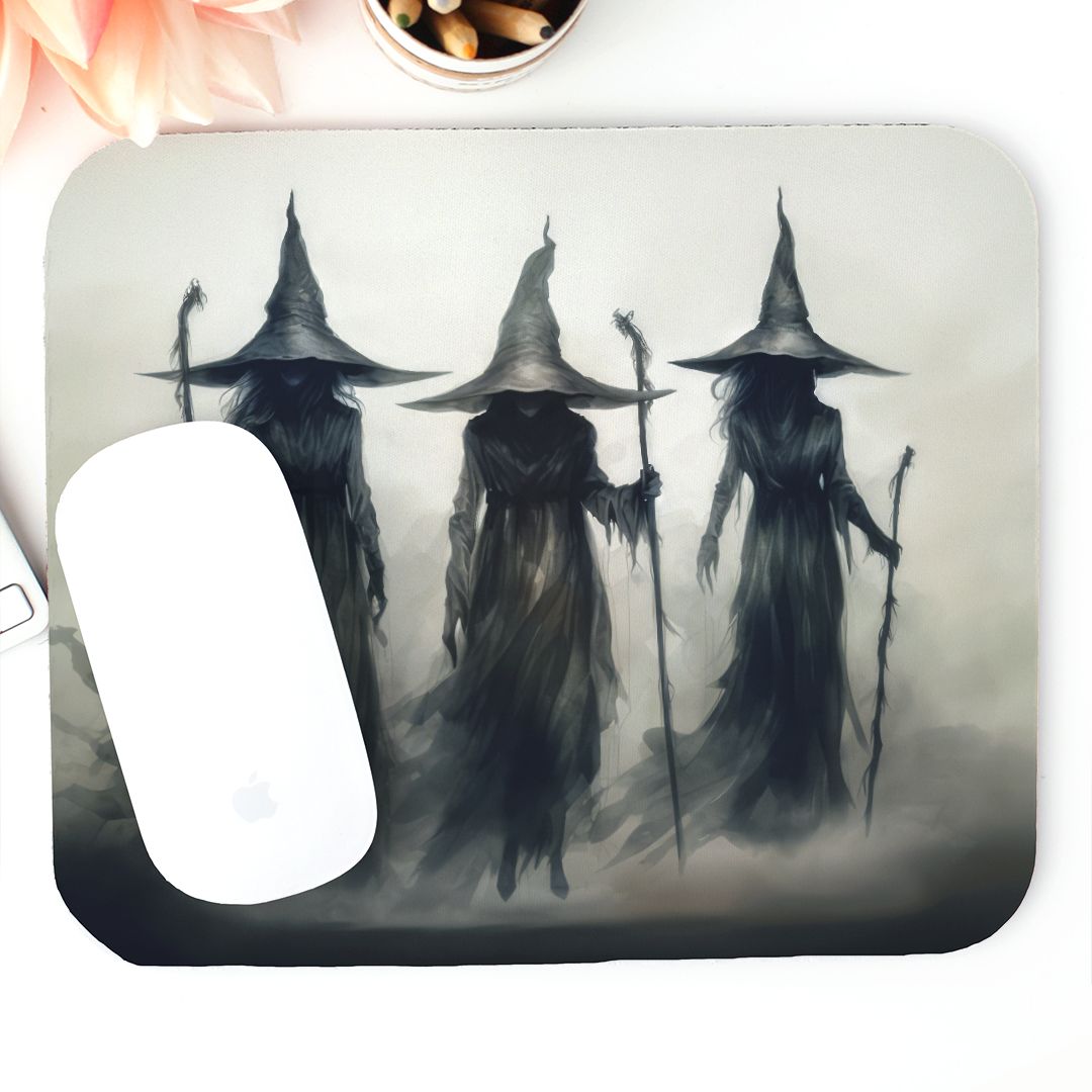 Three Witch Sisters Mouse Pad (Rectangle)