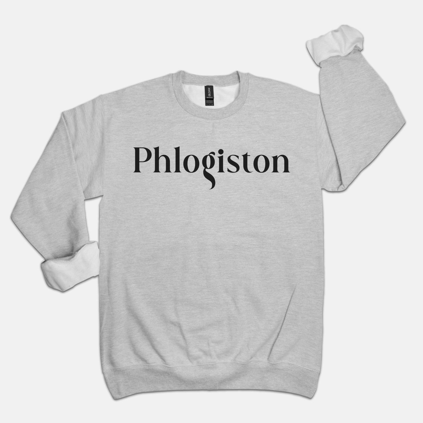 Phlogiston Unisex Crew Neck Sweatshirt Gildan 18000