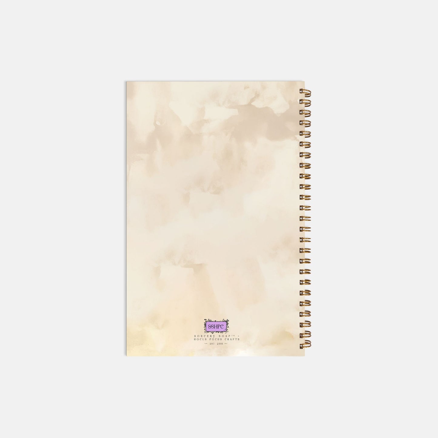 Mushroom Enchantment Notebook Hardcover Spiral 5.5 x 8.5