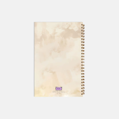 Mushroom Enchantment Notebook Hardcover Spiral 5.5 x 8.5