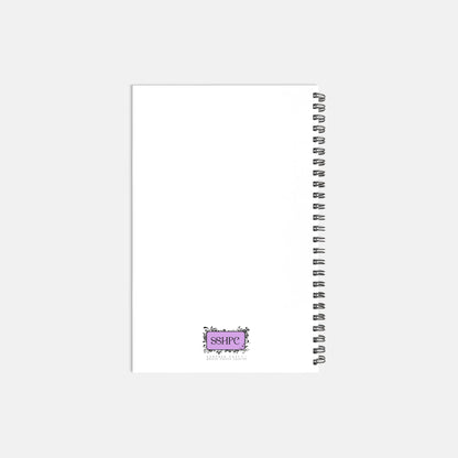 Birds On A Wire Notebook Hardcover Spiral 5.5 x 8.5