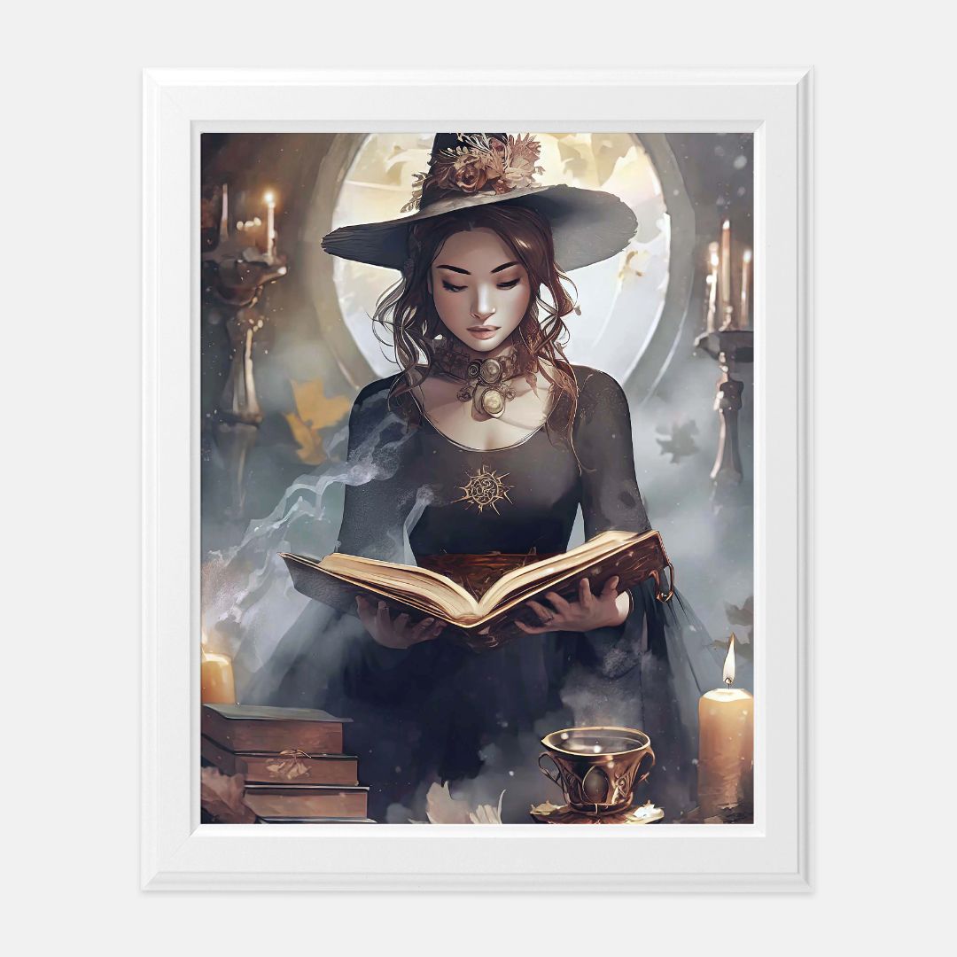 Student Witch Print 