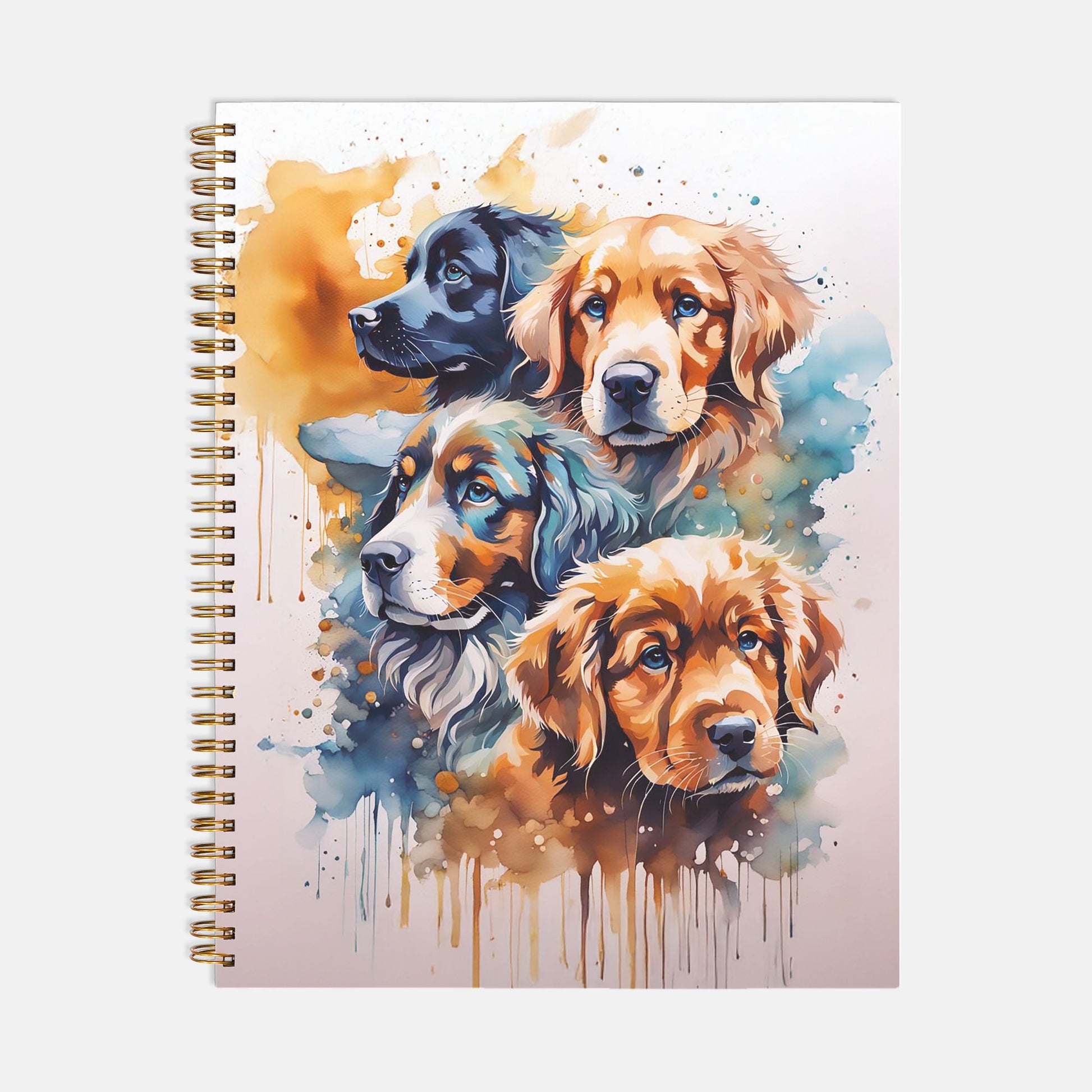 Favorite Dog Notebook Hardcover Spiral 8.5 x 11