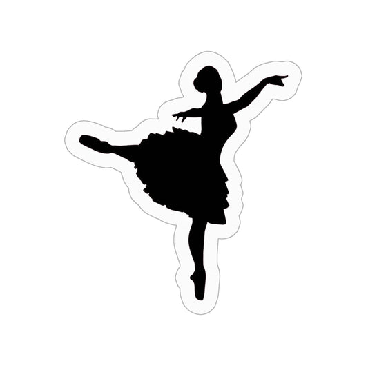 Ballerina Kiss Cut Stickers - 3" x 3"