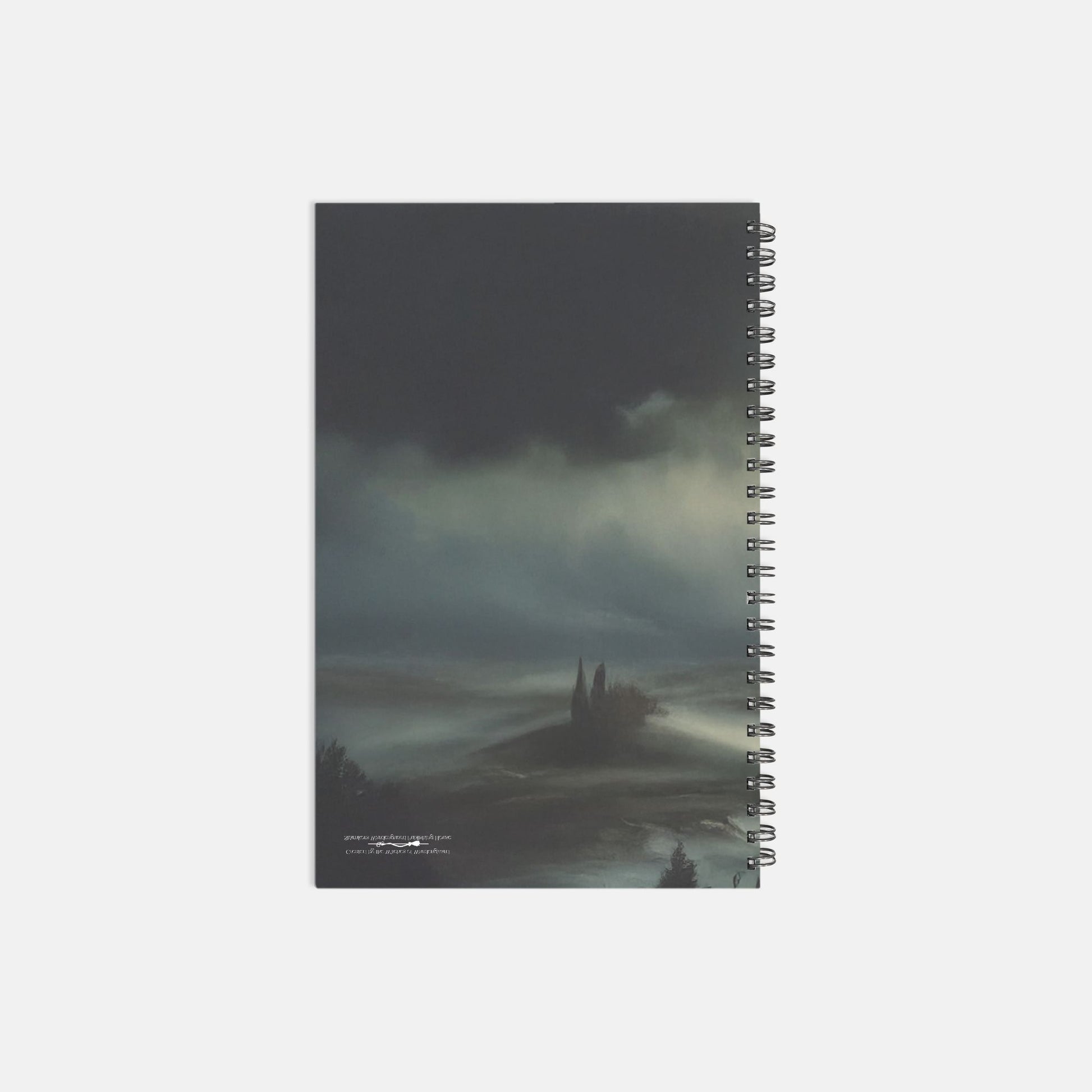 Flying Witch Notebook Hardcover Spiral 5.5 x 8.5