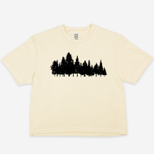 Pine Forest Boxy Tee