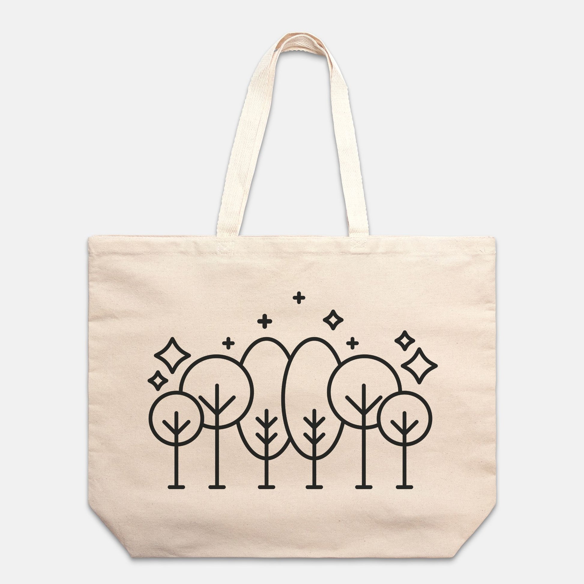 Bold Forest Oversized Tote